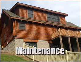  Enfield, North Carolina Log Home Maintenance